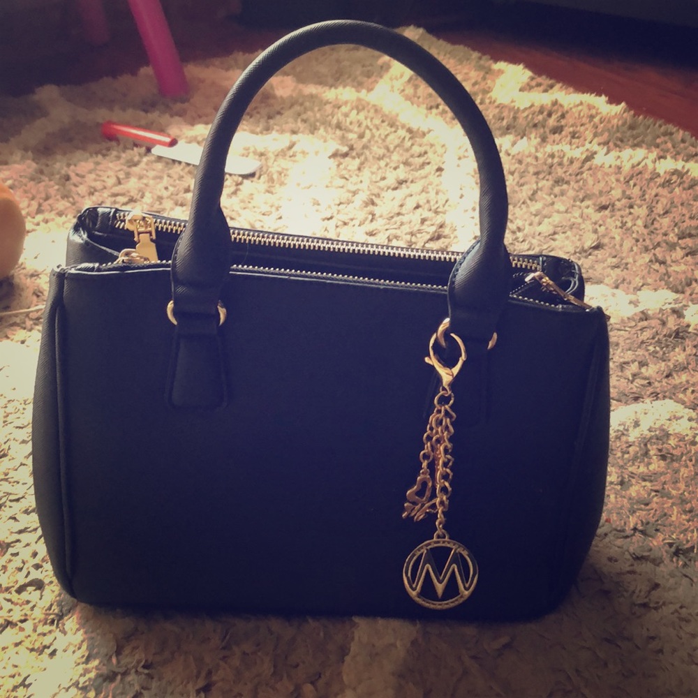 MFK black handbag